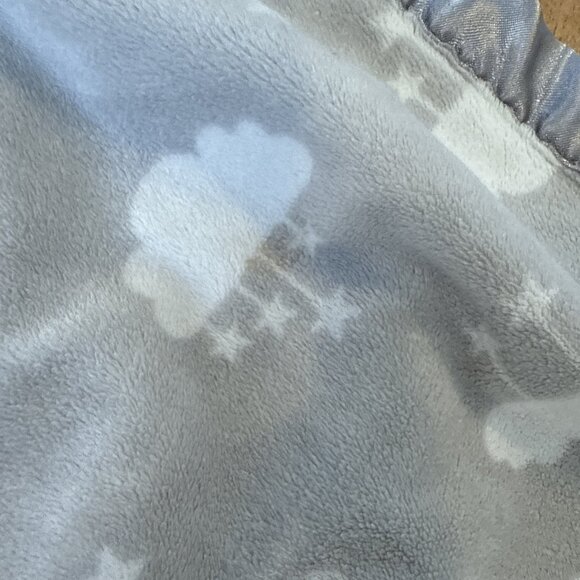 Parents Choice Large Gray Elephant Baby Lovey Clouds Security Blanket Walmart - Picture 8 of 9